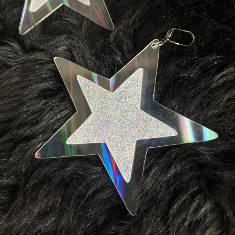 Marina Fini / Glitter Star Earrings