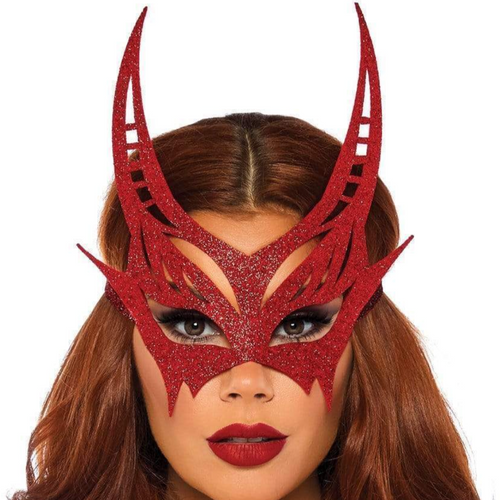 Glitter Devil Mask