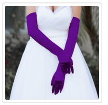 Load image into Gallery viewer, Gloves / Opera Length Satin