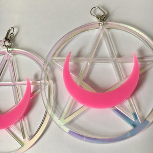 Marina Fini / Luna Pentagram Earrings